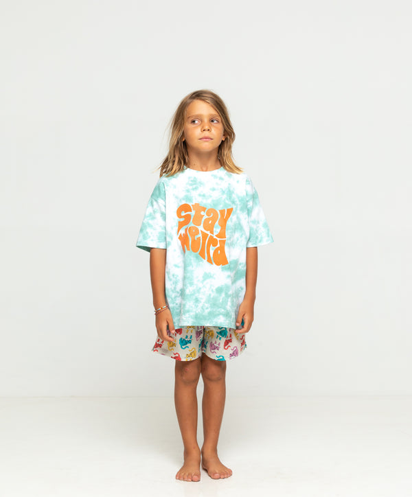 STAY WEIRD TIEDYE T-SHIRT